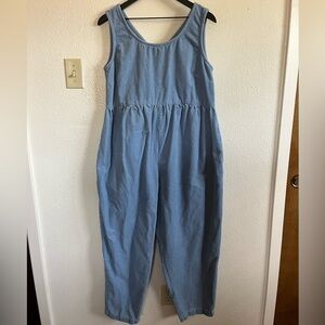 Lucy and Yak corduroy jumpsuit Blue
